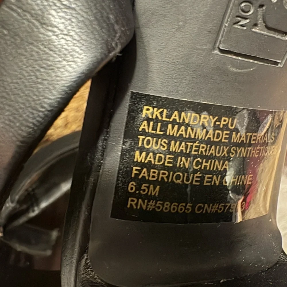 Nordstrom Black Strappy Heels